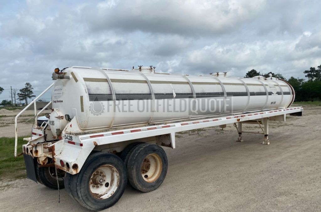 2012 Dragon 130 BBL Steel Vacuum Tank Trailer