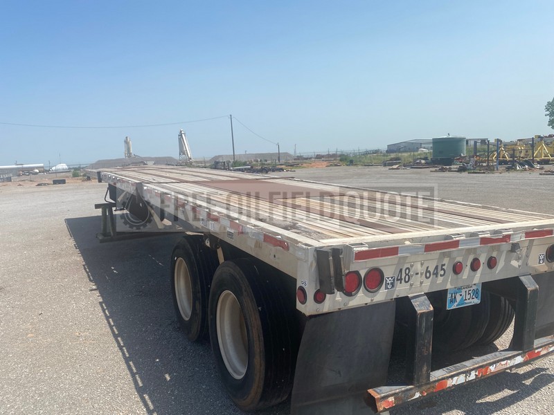 Used Wilson CF-900 Flatbed Trailer
