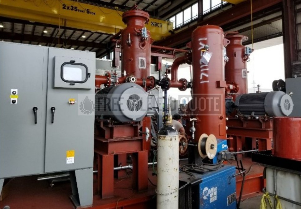 Howden Fuel Condition Compressor and Skid